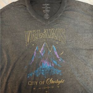 Hot Topic ACOTAR loose crop top